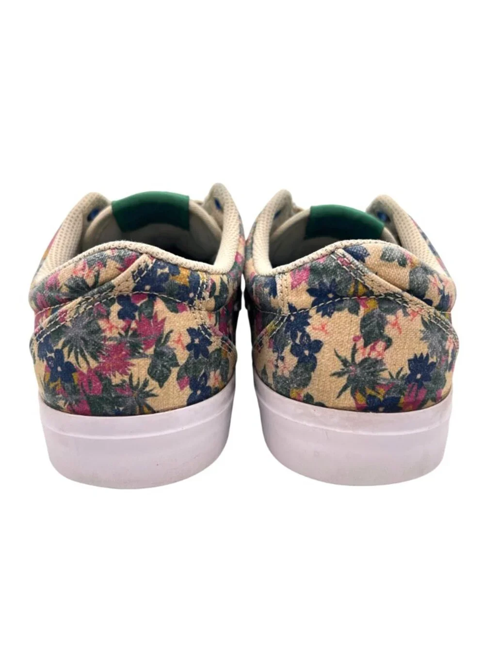 Nike SB Charge Floral Print Canvas Sneakers Womens Shoes 6.5Y Solarsoft Insole - Picture 7 of 12